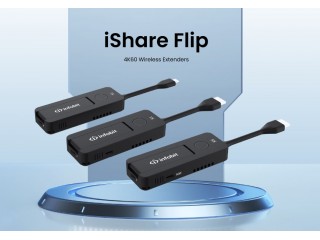 Infobit iShare Flip: новая линейка беспроводных удлинителей для передачи видео 4K