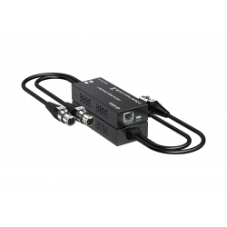 INFOBIT iTrans DX-T-22 (v2) — Двухканальный аналоговый передатчик XLR в Dante