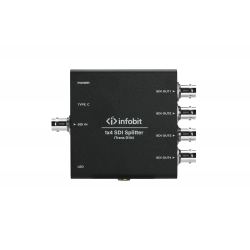 INFOBIT iTrans D104 — разветвитель 3G SDI 1 × 4