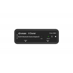 INFOBIT iTrans DB22 — двухканальный адаптер Bluetooth 5.1 в Dante