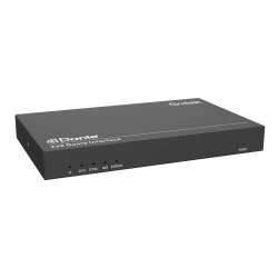 INFOBIT iTrans DP-BOX-22 — аудиоинтерфейс Dante 2 × 2 с PoE и Phoenix