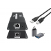 INFOBIT iTrans DU-TR-22B — приёмопередатчик USB и Dante с аудиоканалами 2 × 2