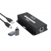 INFOBIT iTrans DU-TR-22B — приёмопередатчик USB и Dante с аудиоканалами 2 × 2