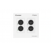 INFOBIT iTrans DX-22-US — настенная панель XLR — Dante 2×2 для US