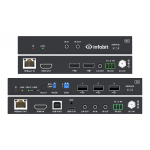 INFOBIT iTrans E100HCU — удлинитель HDMI и USB-C по HDBaseT 2.0 с USB 2.0