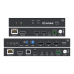 INFOBIT iTrans E100HCU — удлинитель HDMI и USB-C по HDBaseT 2.0 с USB 2.0
