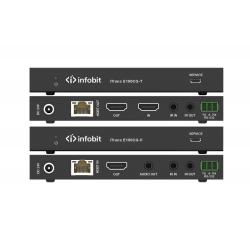 INFOBIT iTrans E150CG — удлинитель HDMI 4K60 по HDBaseT с ИК, RS-232 и PoC