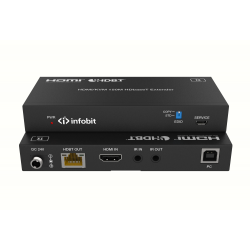 INFOBIT iTrans E150SK — удлинитель HDMI 4K60 по HDBaseT с USB KVM