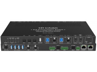 INFOBIT iSwitch 402UC-L — новый презентационный коммутатор 5K c поддержкой BYOD/BYOM
