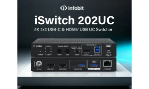 INFOBIT iSwitch 202UC: универсальный UC-переключатель нового поколения с поддержкой 5K и MST