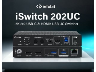 INFOBIT iSwitch 202UC: универсальный UC-переключатель нового поколения с поддержкой 5K и MST
