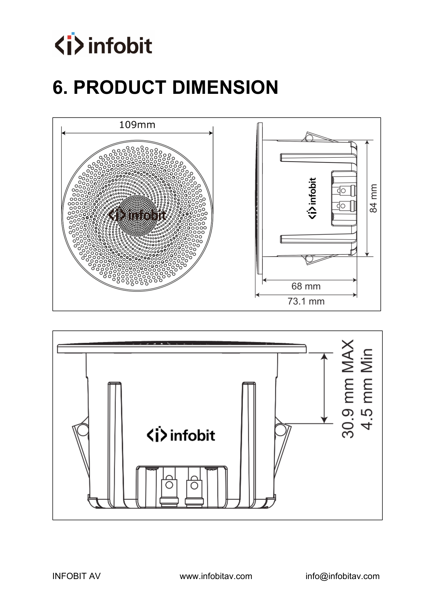 INFOBIT iSpeaker Mini-15 — полная страница 6 официального руководства